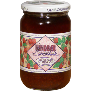 Søbogaard Hindbærmarmelade Økologisk | 390 gr