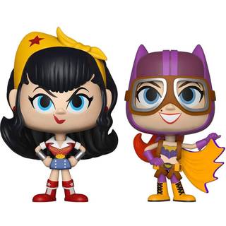 Funko! - Vynl: DC Bombshells - Wonder Woman and Batgirl 2Pack Collectible Figure - Figur