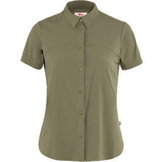 Fjällräven Women's High Coast Lite Shirt Short Sleeve Green, XS