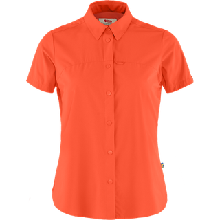 Fjällräven Women's High Coast Lite Shirt Short Sleeve Rowan Red, XS