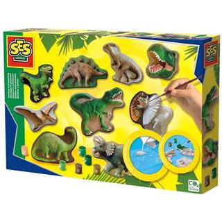 SES Creative Støb og mal Dinosaurer