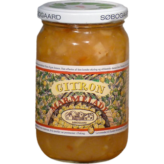 Citronmarmelade Økologisk - 400 g