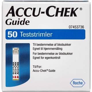 Accu-Chek Guide Teststrimler Medicinsk udstyr 50 stk + FRI FRAGT