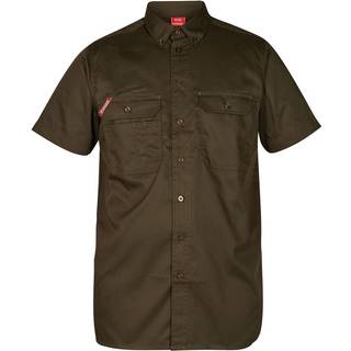 ENGEL Extend kortærmet skjorte Forest Green 7183-810 41/42