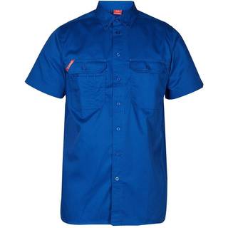 ENGEL Extend kortærmet skjorte Surfer Blue 7183-810 49/50