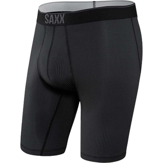 Saxx Quest Quick Dry Mesh Boxer Brief Fly Syntetisk undertøj Herrer størrelse XS farve sort