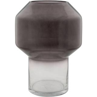 Vase i smoked glas, 19,5x26 cm - 4441000
