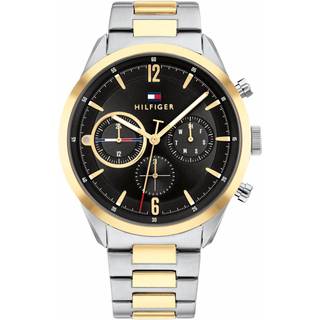 Stilfuld Herre Tommy Hilfiger 1680665 Sort Ur