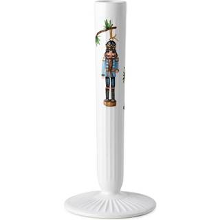 Kähler Hammershøi Christmas lysestage hvid 16 cm