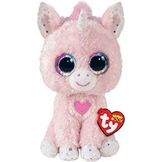 Ty Snookie - Pink Valentine Unicorn - Reg (6 """")