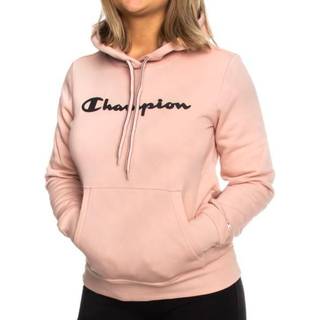 Champion Classics Women Hooded Sweatshirt - Ancientpink - Medium