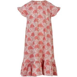 En Fant Kjole Peach Whip Flowers