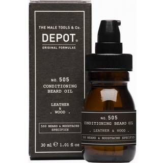 Depot No. 505 Conditioning Beard Oil Leather & Wood - 30 ml