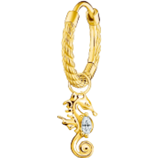 Thomas Sabo Creolen - Creole mit Seepferdchen (einzeln) - CR698-414-14 - gold