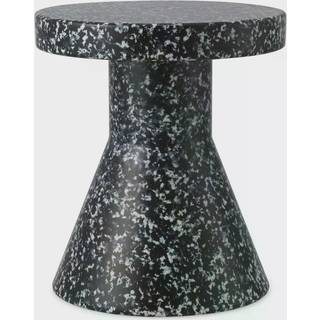 Normann Copenhagen - Bit Stool Cone - Black/White - Taburetter - Simon Legald - Sort,Hvid - Plast