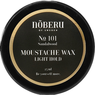 Nõberu Stockholm Moustache Wax Light Hold Sandalwood (25 ml)