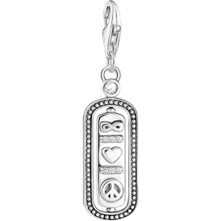 Thomas Sabo Charm - Love Peace - 1883-643-14 - silber