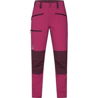 Haglöfs Women's Mid Standard Pant (2022) Deep Pink/Aubergine, 38 Regular