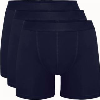 Resteröds 3-pak lange bambus tights i navy til herre