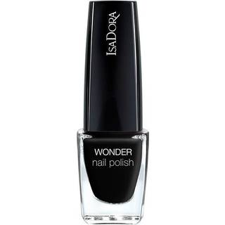 IsaDora Wonder Nail Polish Hurtigttørrende neglelak Skygge 139 Black Laquer 6 ml - 6 ml