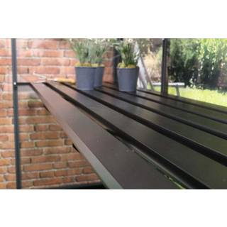 Juliana Lamelbord integreret - Gartner 18,8 m² - sort - F04542