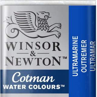 Winsor & Newton Cotman akvarelfarve half pan – Ultramarine 660