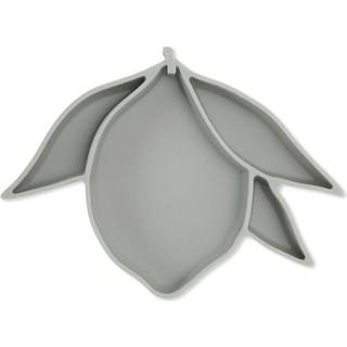 Konges Sløjd Lemon silikone tallerken Whale