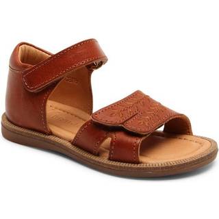 Bisgaard Sandal Alexa Cognac Med Velcro