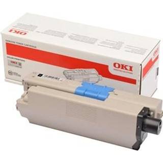 OKI - sort - original - tonerpatron (alternativ til: 46490624) - Lasertoner Sort