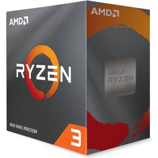 AMD Ryzen 3 4100 - 3.8 GHz - 4 cores - 8 threads - 4 MB cache - Socket AM4 - Box