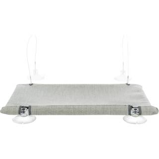 Trixie Window platform velour 50 × 30 cm grey