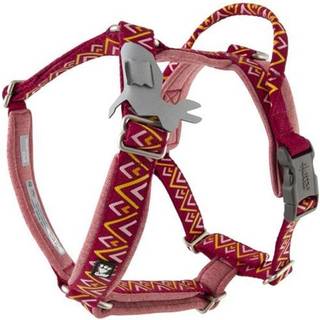Hurtta Razzle-Dazzle Y-sele - Red - 55-65 cm