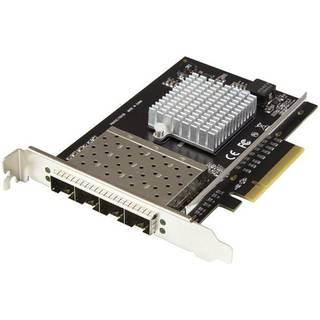 StarTech.com Quad-Port SFP+ Server Network Card - PCI Express - Intel XL710 Chip - netværksadapter