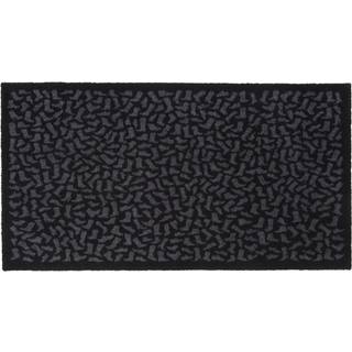 Tica Copenhagen - Smudsmåtte - Footwear - Sort/grå - 67x120 cm