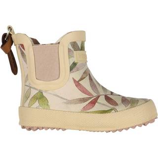 Bisgaard Gummistøvle Beige Leaves - Str. 30