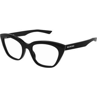 Balenciaga BB0219O 001 51 Briller Kvinder Black - Black - 51mm