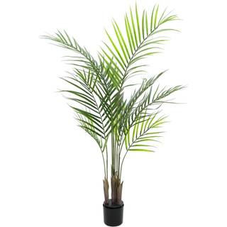 Europalms Areca palm with big leaves, artificial plant, 125cm håndflade blade