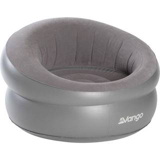 Vango - Inflatable Donut Flocked Chair - Campingstål blå/grå