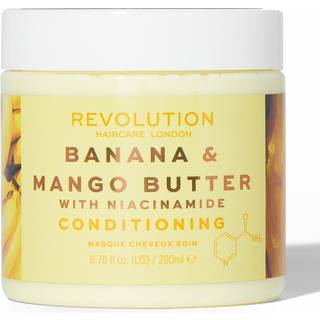 Revolution Haircare Hair Mask Banana & Mango Butter Intensiv maskebehandling til Hår 200 ml - 200 ml