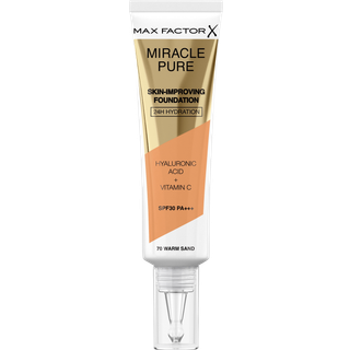 Max Factor Miracle Pure Skin-Improving Foundation - 70 Warm Sand 30 ml