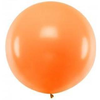 1 stk Kæmpe orange ballon - 1 meter