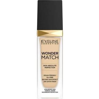 Eveline Cosmetics Wonder Match Langtidsholdbar flydende foundation med hyaluronsyre Skygge 05 Light Porcelain 30 ml - 30 ml