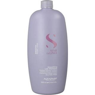 Alfaparf Milano Semi di Lino Smooth Udglattende shampoo Til uregerligt og kruset hår 1000 ml - 1000 ml