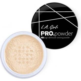 L.A. Girl Cosmetics PRO. Powder Matterende fikseringspulver Skygge Banana Yellow 5 g - 5 g