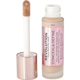 Revolution Conceal & Define Ultra Matte Full Coverage Foundation F7.5