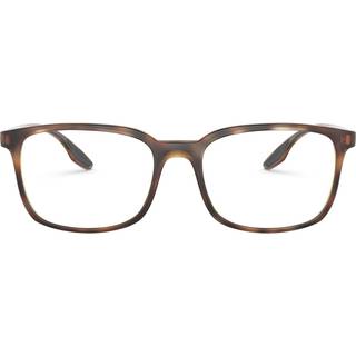 Prada Linea Rossa PS05MV CZH1O1 55 Briller Mænd Blue - Transparent Blue - 55mm