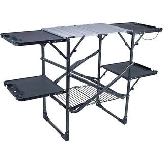 GCI Slim-Fold Cook Station Campingskabe størrelse 53 x 132 x 82 cm farve black
