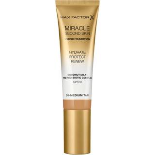 Max Factor Miracle Second Skin Hybrid Foundation 08 Medium Tan 30 ml