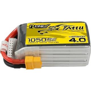 Gens 6s  1050mAh -130C- Gens Ace Tattu R-Line 4.0 XT60