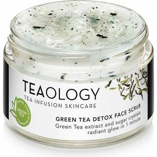 Teaology Cleansing Green Tea Detox Face Scrub Nærende sukkerpeeling med grøn te 50 ml - 50 ml